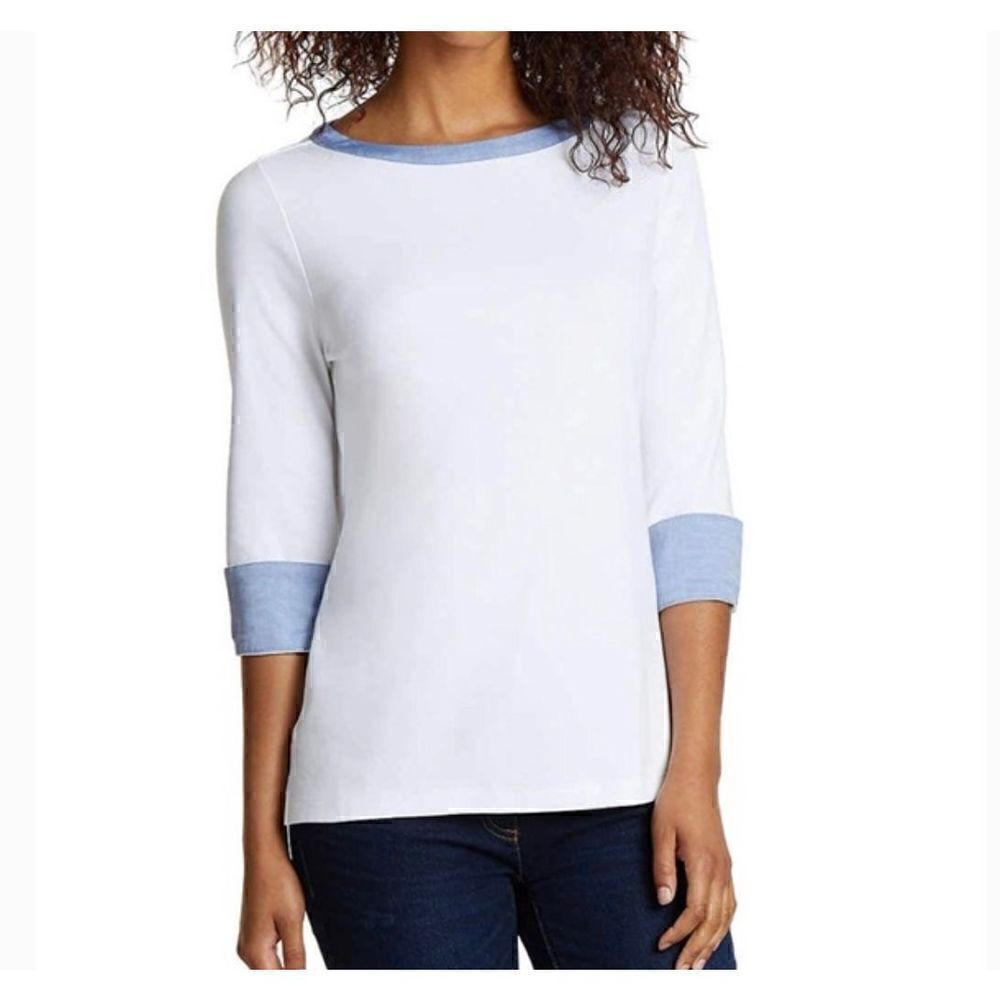 Nautica| XLarge| Cotton| 3/4 sleeve| Cuffed